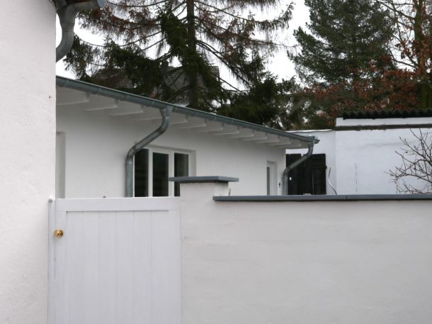 Blick auf Anbau von Straße