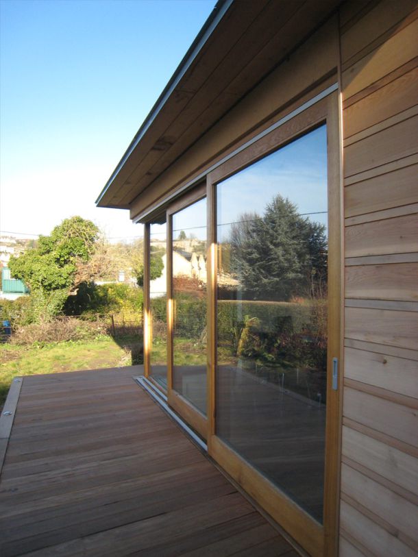Fassade zum Garten