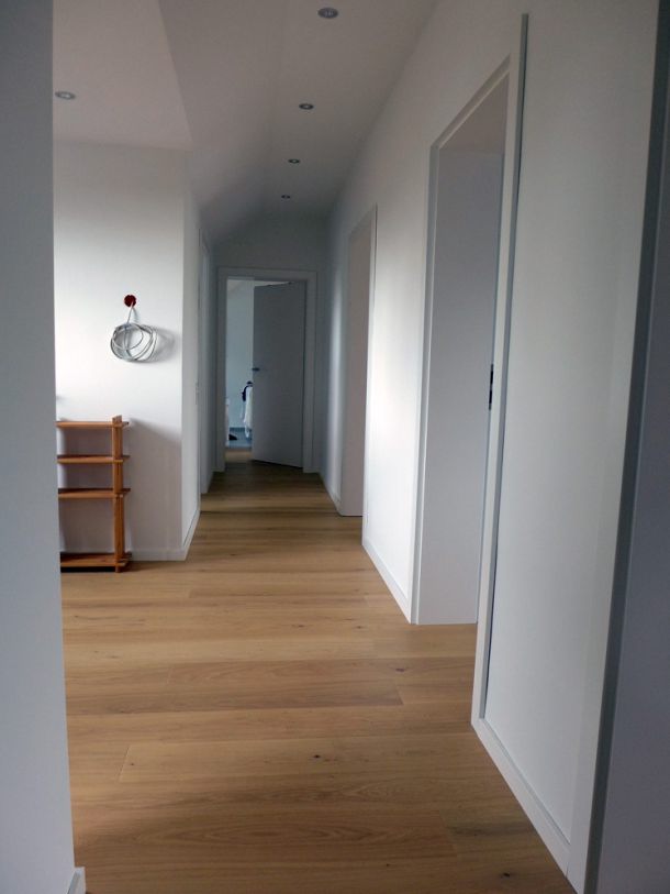 Der neue Eingang der Wohnung im Obergeschoss